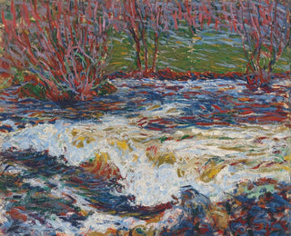 The turbulent stream - Roderic O'Conor — artwork view