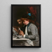 Chez Duval - Rodolphe Julian — framed artwork on a wall