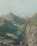 A mountain valley - Rodolphe Léon Berthoud — artwork view