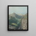 A mountain valley - Rodolphe Léon Berthoud — framed artwork on a wall