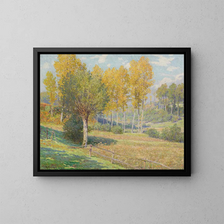 Landscape Painting - Rodolphe Wytsman — framed artwork on a wall