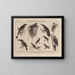Atlas de la faune du Brésil Pl26 - Rodolpho von Ihering — framed artwork on a wall