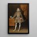 Portrait Painting of Philip IV of Spain - Rodrigo de Villandrando — framed artwork on a wall