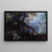 Forest with Deer - Roelandt Savery — framed artwork on a wall