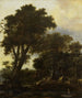 Forest landscape with shed - Roelant Roghman — artwork view