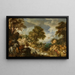 Orpheus and the Animals - Roelant Savery — framed artwork on a wall