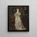 Dame regardant une photo - Rogelio de Egusquiza — framed artwork on a wall