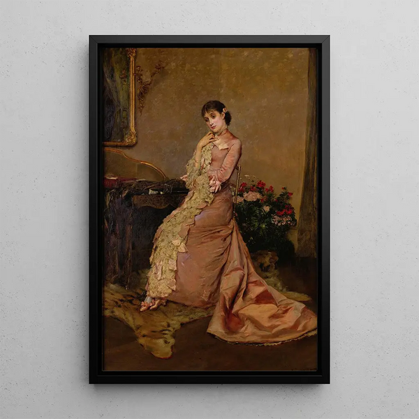 Beauty Spanish - Rogelio de Egusquiza — framed artwork on a wall