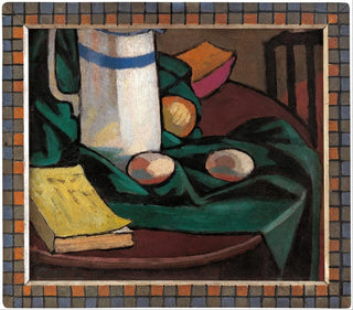 Still life with a jug and eggs - Roger Fry — artwork view