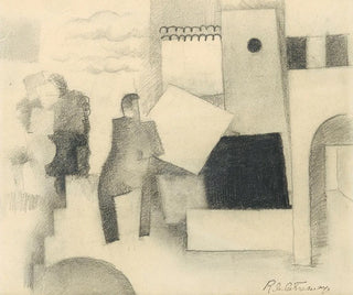 Untitled Painting - Roger de La Fresnaye — artwork view