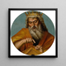 King David - Circle of Luca Signorelli — framed artwork on a wall