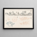 Shinsen moyo no shiori Pl05 - Rokkaku Shisui — framed artwork on a wall