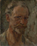 Self-portrait painting - Roland Maser — artwork view