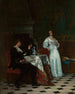 Scene by the fireplace - Roman Padlewski — artwork view