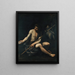 Saint John the Baptist Painting - School of Rome — framed artwork on a wall
