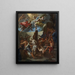 La Flagellation du Christ - École de Rome — framed artwork on a wall