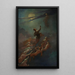 À la poursuite d'une idée - Roman Szwojnicki — framed artwork on a wall