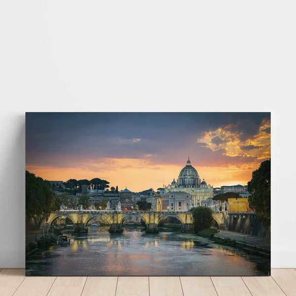 Rome and the Vatican in the melody of the evening | Italy photo decoration