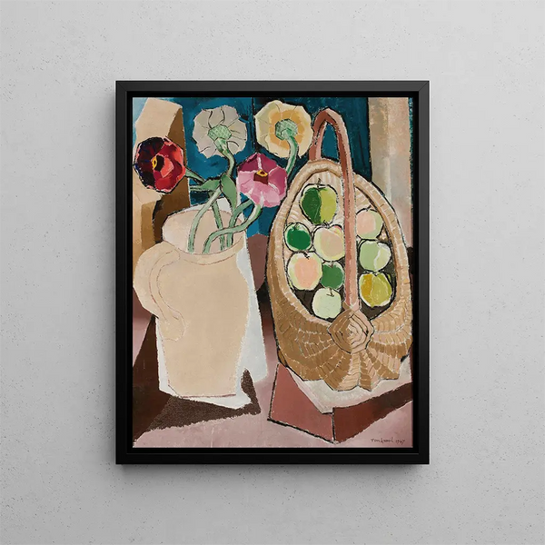 Nature morte - Romuald Kamil Witkowski — framed artwork on a wall