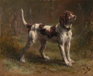 A bloodhound with a lighter - Rosa Bonheur — artwork view