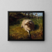 A resting sheep - Rosa Bonheur — framed artwork on a wall