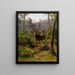 A Deer - Rosa Bonheur — framed artwork on a wall