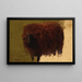 Large Woolly Sheep Painting - Rosa Bonheur — framed artwork on a wall