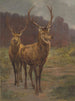 Les monarques de la forêt - Rosa Bonheur — artwork view
