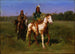 Indians on horseback carrying spears - Rosa Bonheur — artwork view