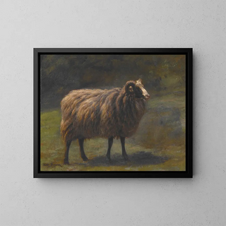 Aries - Rosa Bonheur — framed artwork on a wall