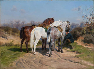 Chase at the Relay - Rosa Bonheur — artwork view
