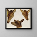 Study of deer heads - Rosa Bonheur — framed artwork on a wall