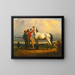 The Gray Horse - Rosa Bonheur — framed artwork on a wall
