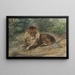 The Old Monarch - Rosa Bonheur — framed artwork on a wall