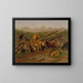 Weaning of calves - Rosa Bonheur — framed artwork on a wall