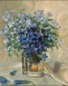 Flowers of Spring in a Glass Vase - Rosa Scherer — artwork view
