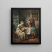in the living room - Rosa Schweninger — framed artwork on a wall