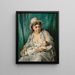 Young Mother - Rosa Schweninger — framed artwork on a wall