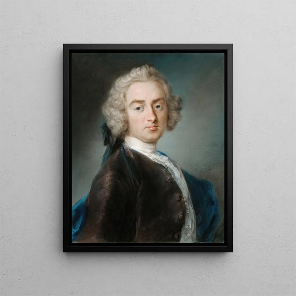 Sir James Gray, 2nd Baron - Rosalba Carriera — framed artwork on a wall