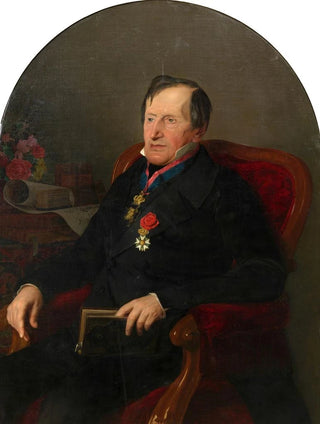Josef Freiherr von Hammer-Purgstall diplomat and orientalist - Rosalia Amon — artwork view