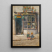 the Shoemakers' Workshop at Lancelot Place, Knightsbridge - Rose Barton — framed artwork on a wall