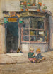 the Shoemakers' Workshop at Lancelot Place, Knightsbridge - Rose Barton — artwork view