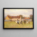 Here we dance Lubin Lubin - Rose Barton — framed artwork on a wall