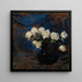 White Roses - Léon Wyczkowski — framed artwork on a wall
