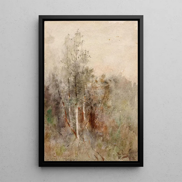 Tree Study - Ross Sterling Turner — framed artwork on a wall
