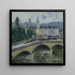 Rouen le pont Corneille - Gustave Loiseau — framed artwork on a wall