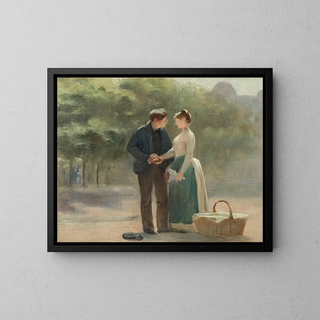 The Morning - RousselGo — framed artwork on a wall