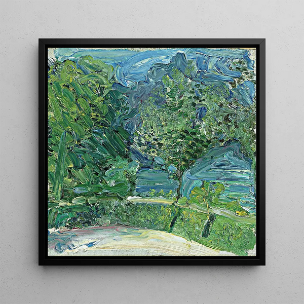 Route au bord du lac près de Gmunden - Richard Gerstl — wall display of the artwork