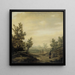 Route dans les dunes - Claes van Beresteyn — framed artwork on a wall