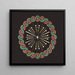 Serpentine Ribbon Painting - Anonymous — framed artwork on a wall